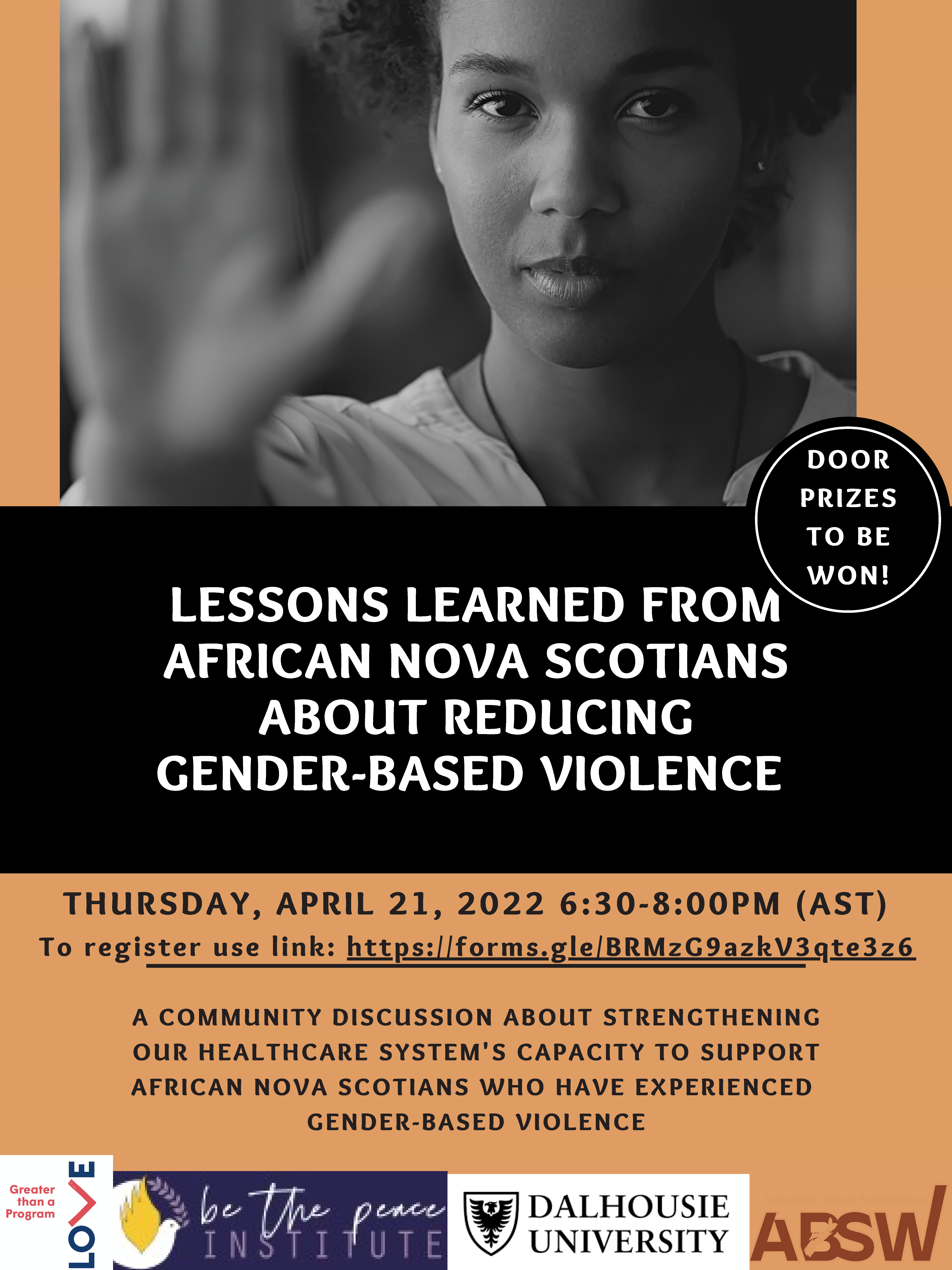 Lessons Learned from African Nova Scotians about reducing gender-based violence