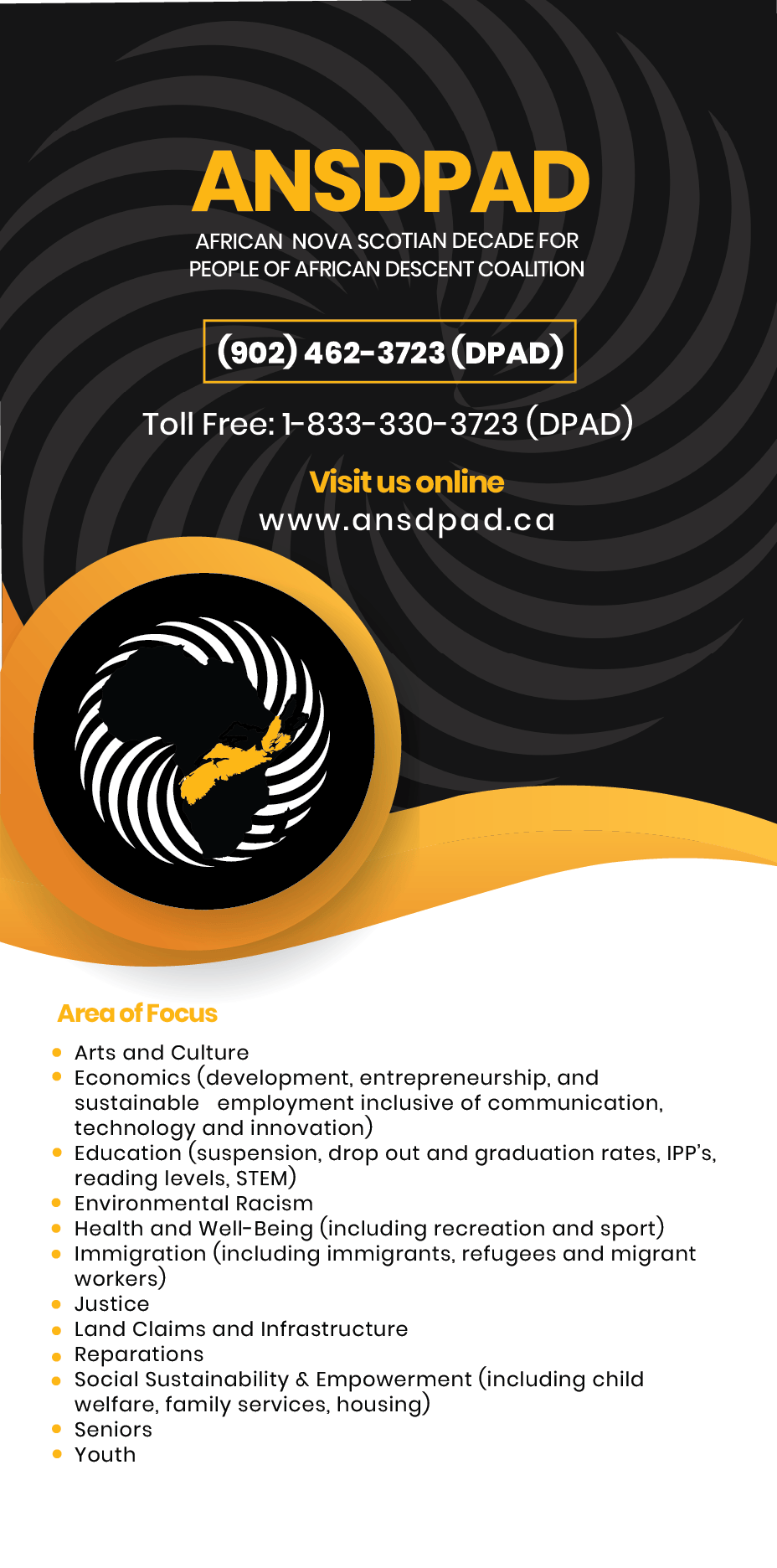 ANSDPAD Rack Card